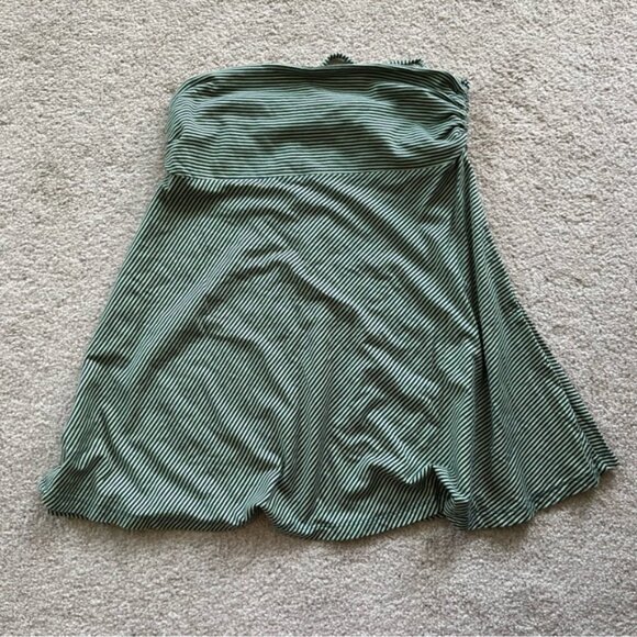 Patagonia Lithia Green‎ Diagonal Striped Skirt - Picture 2 of 3